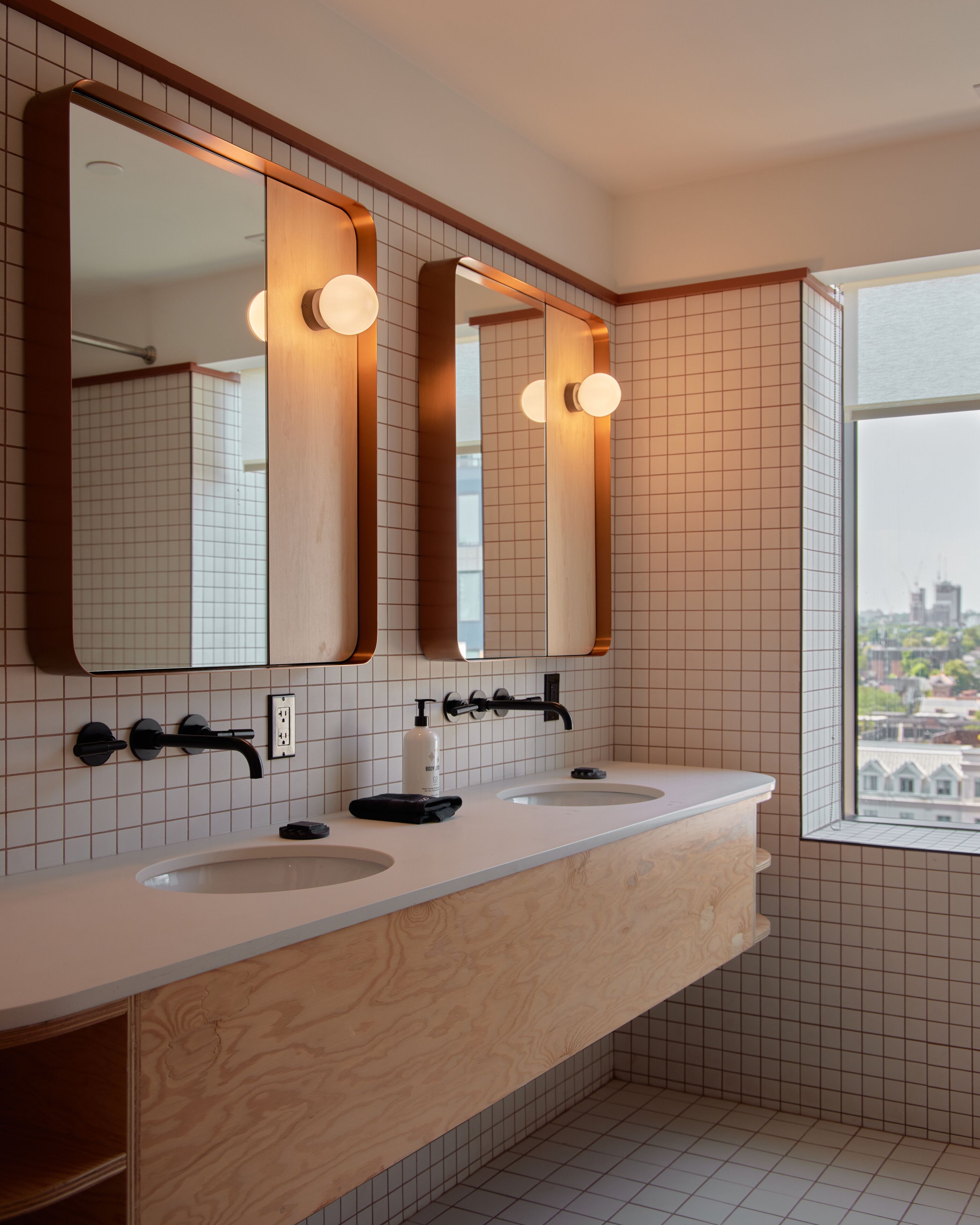 suite, 1 king bed | bathroom | designer toiletries, hair dryer, bathrobes, towels