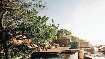 Outdoor pool, open 8:00 AM to 10:00 PM, pool umbrellas, pool loungers