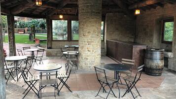 Udendørs spisemuligheder