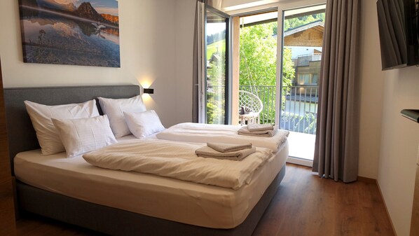 2 Schlafzimmer, kostenloses WLAN, Bettwäsche