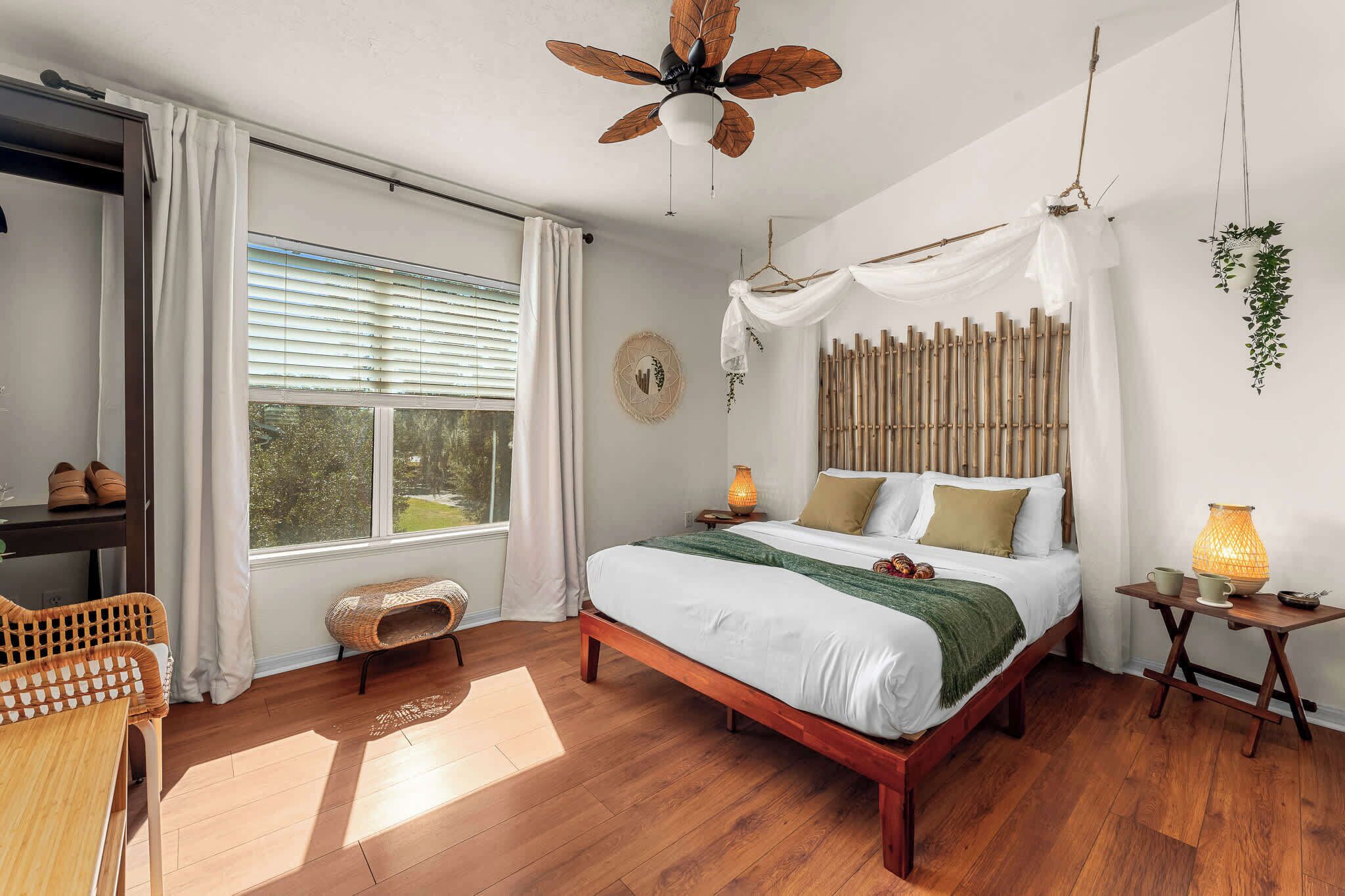 2 bedrooms, iron/ironing board, travel crib, WiFi