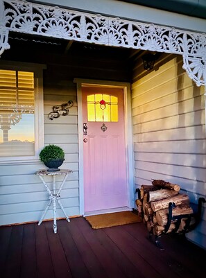 Exterior detail - Audrey’s  in the Heart of the Goldfields (Dunolly)