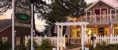 Mặt tiền nơi lưu trú