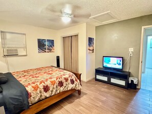 1 غرفة نوم ومكتب وواي فاي