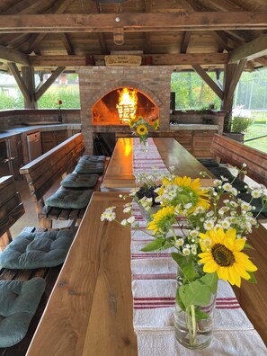 Restauration en plein air