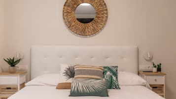 2 chambres, fer et planche Ă  repasser, Wi-Fi gratuit, draps fournis
