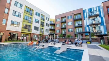 Seasonal outdoor pool