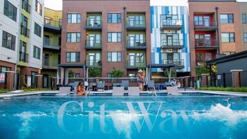 Seasonal outdoor pool