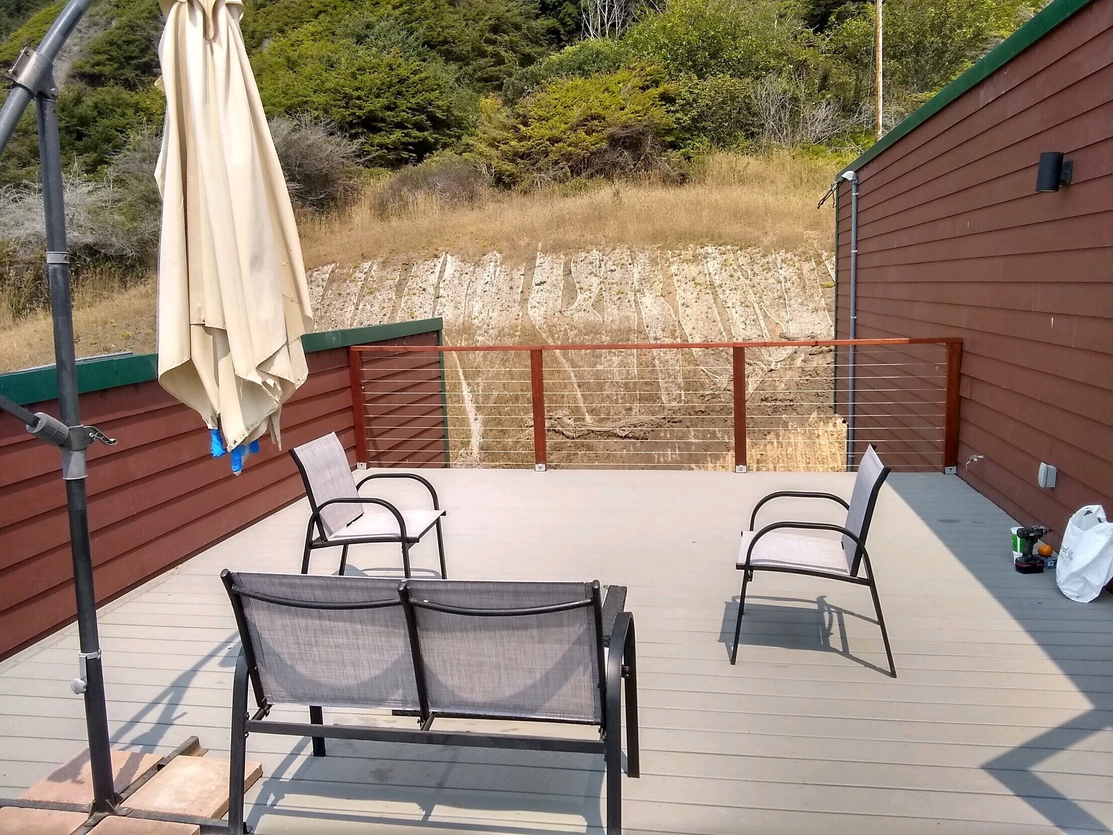 Sweeping ocean views in stunning modern house on 20 acres