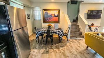 The Lodge | Individually decorated, individually furnished, blackout drapes