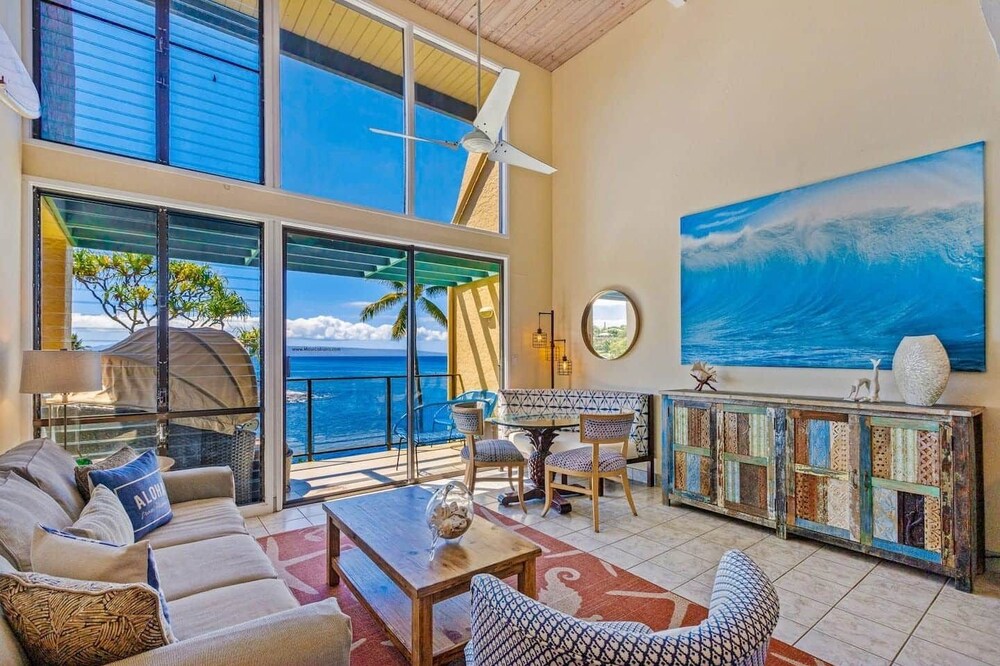 Oceanfront Paradise! Sea Turtle Cove Napili Point