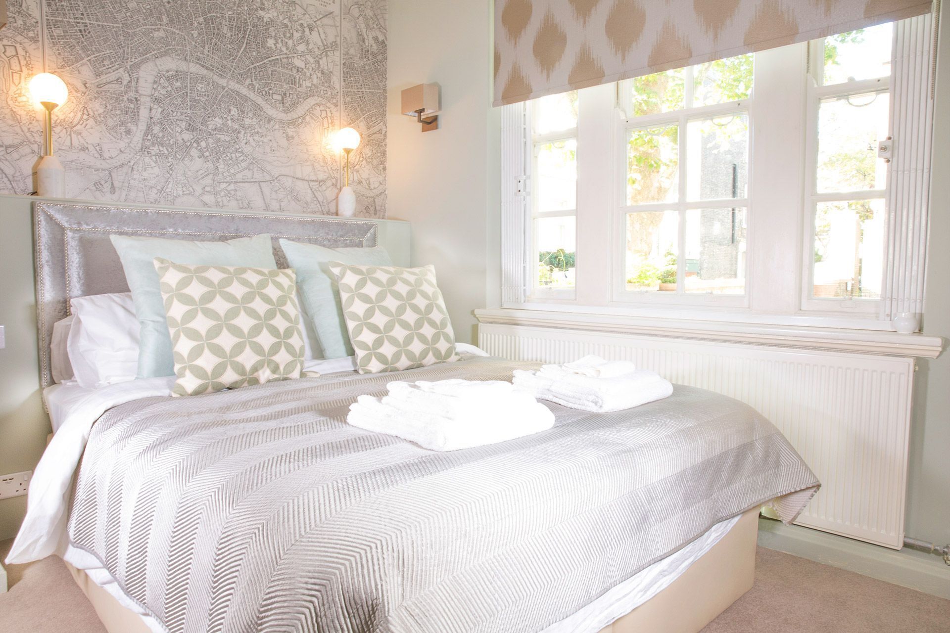 1 bedroom, iron/ironing board, travel crib, free WiFi