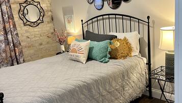 2 chambres, fer et planche Ă repasser, Wi-Fi gratuit, draps fournis