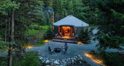 Gorgeous Yurt in Mountains Near Glacier National Park