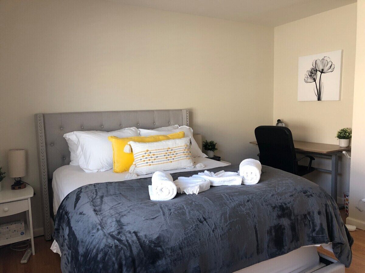 Luxo Stays |Downtown| 1bd/1ba #bart #kaiser