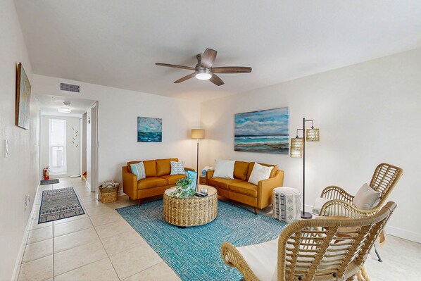 TV, DVD player, streaming services