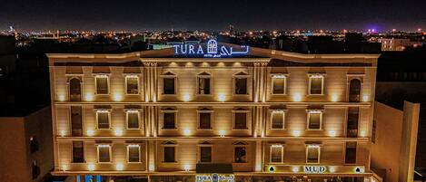 Façade de lâhĂ©bergement