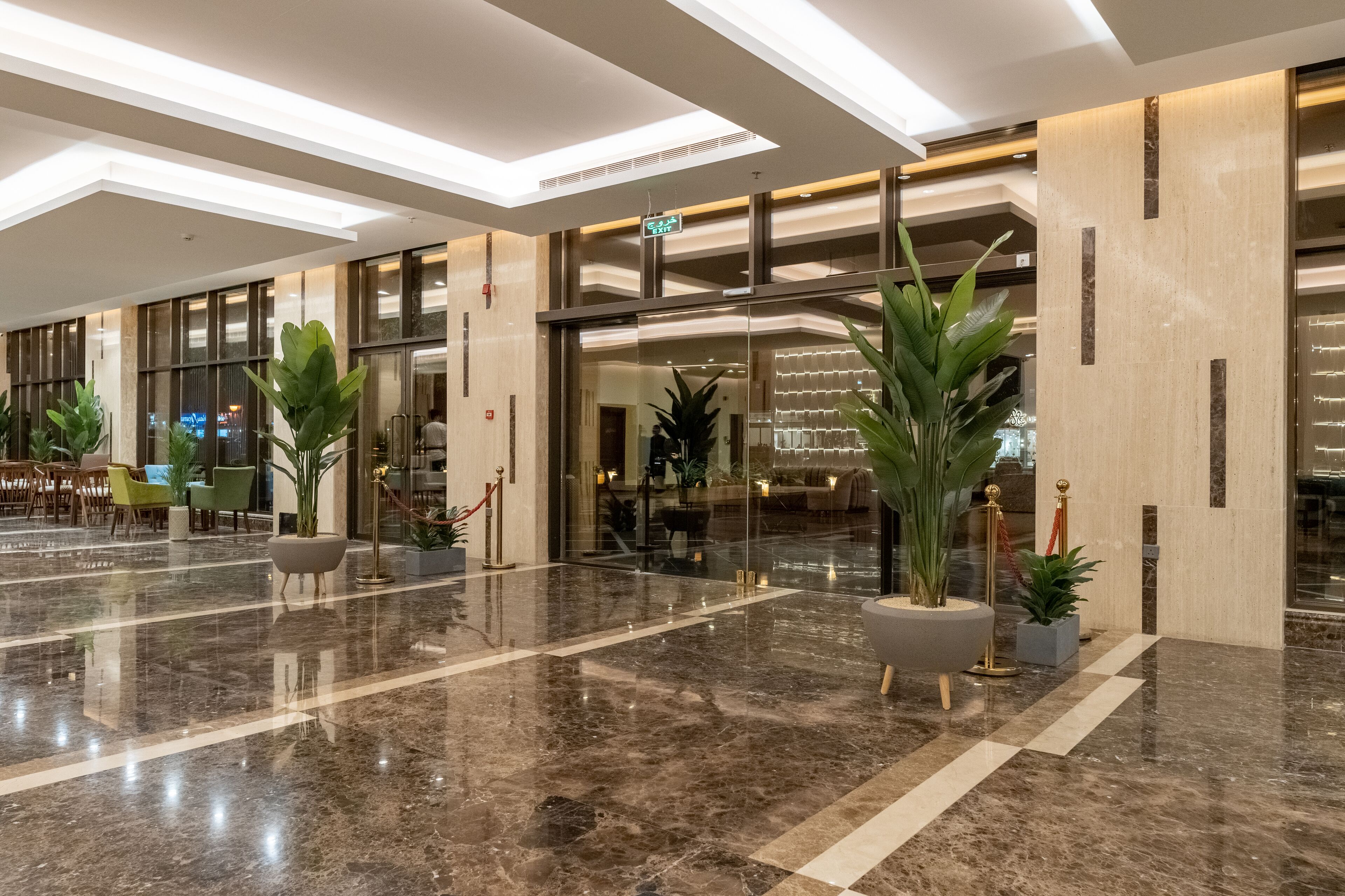 Entrada de la propiedad