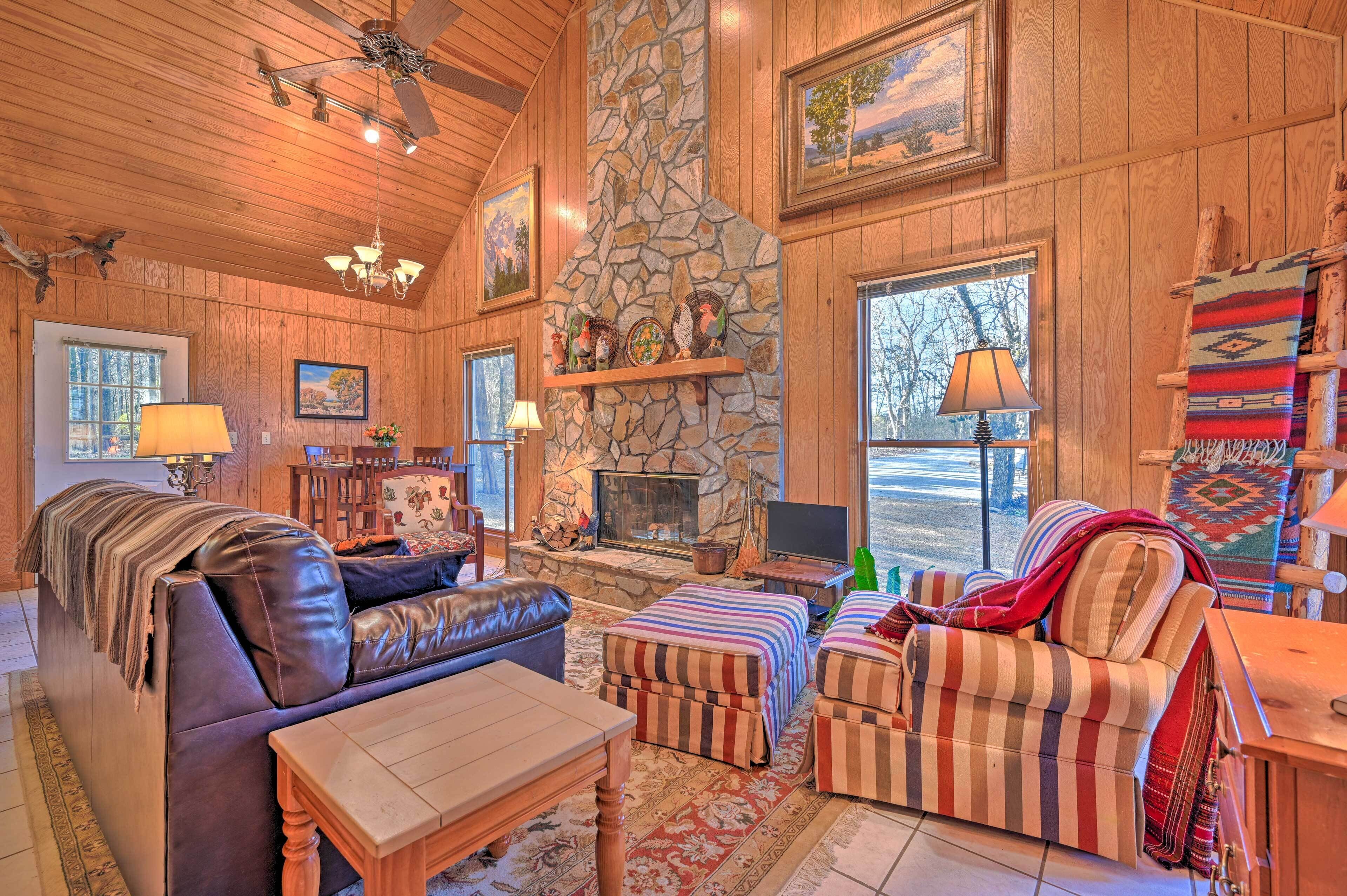 Serene Cabin w/ Riverfront Views & Access!