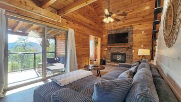 TV, caminetto, videogiochi, lettore DVD