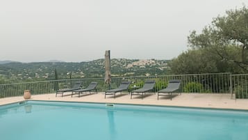 Udendørs pool, opvarmet pool