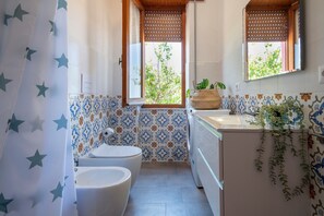 Badekar, håndklæder