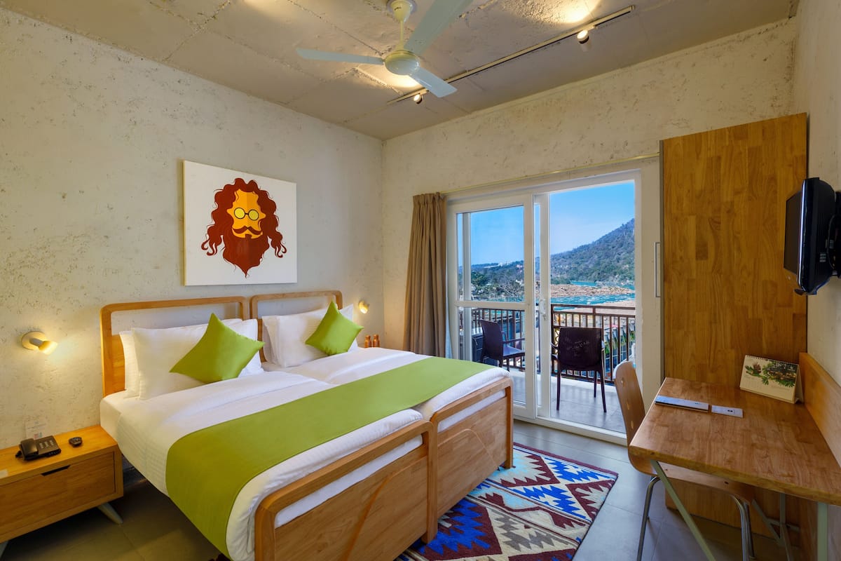 Deluxe Room Ganges Facing | Gratis wifi, beddengoed