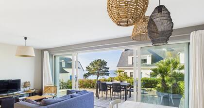 -FRESNEL- MAISON DE BORD DE MER - GRANDE TERRASSE