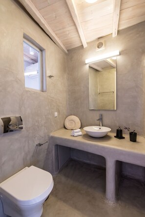 Combined shower/bathtub