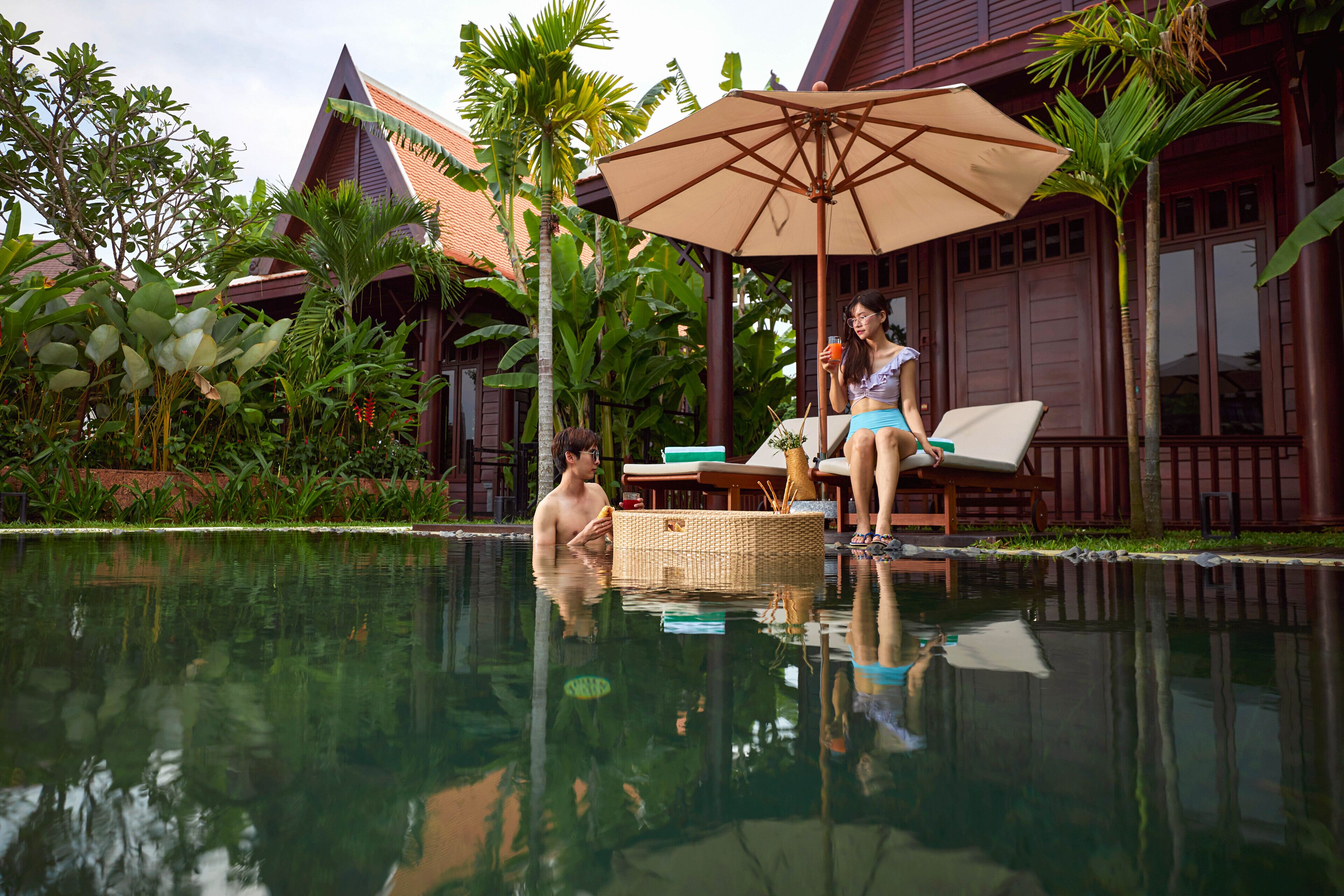 khmer pool villa | private pool