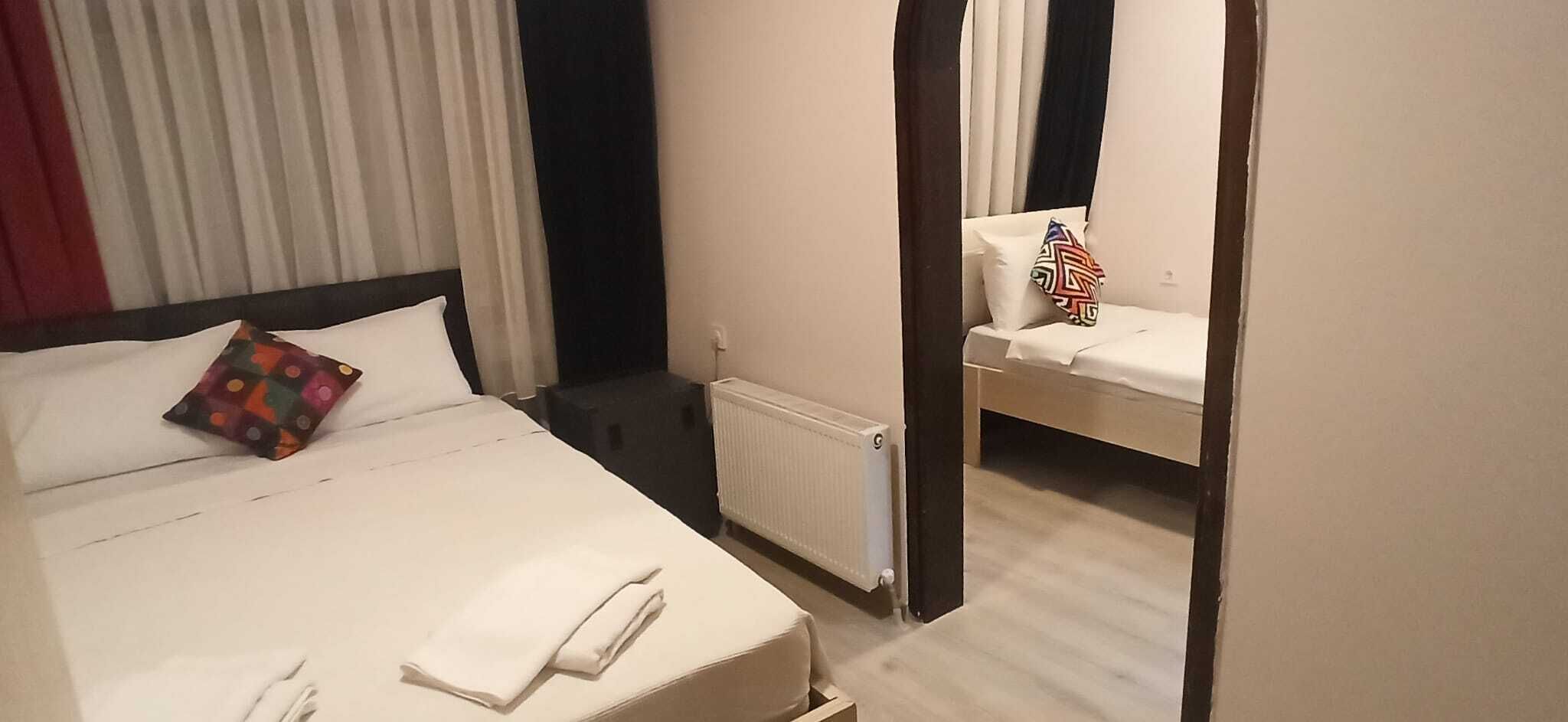Familieværelse til 3 personer | Italienske lagner fra Frette, premium-sengetøj, minibar, lydisolering