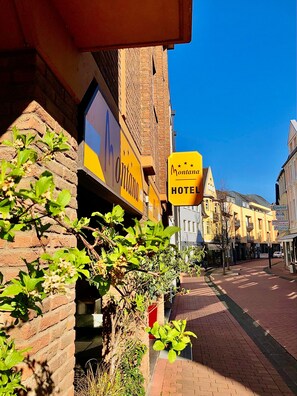 Fassade der Unterkunft