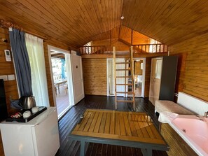 Design Tree House, 2 Bedrooms, Garden View | Hypo-allergenic bedding, minibar, individually decorated - ÇELİK RESORT (Ayas)