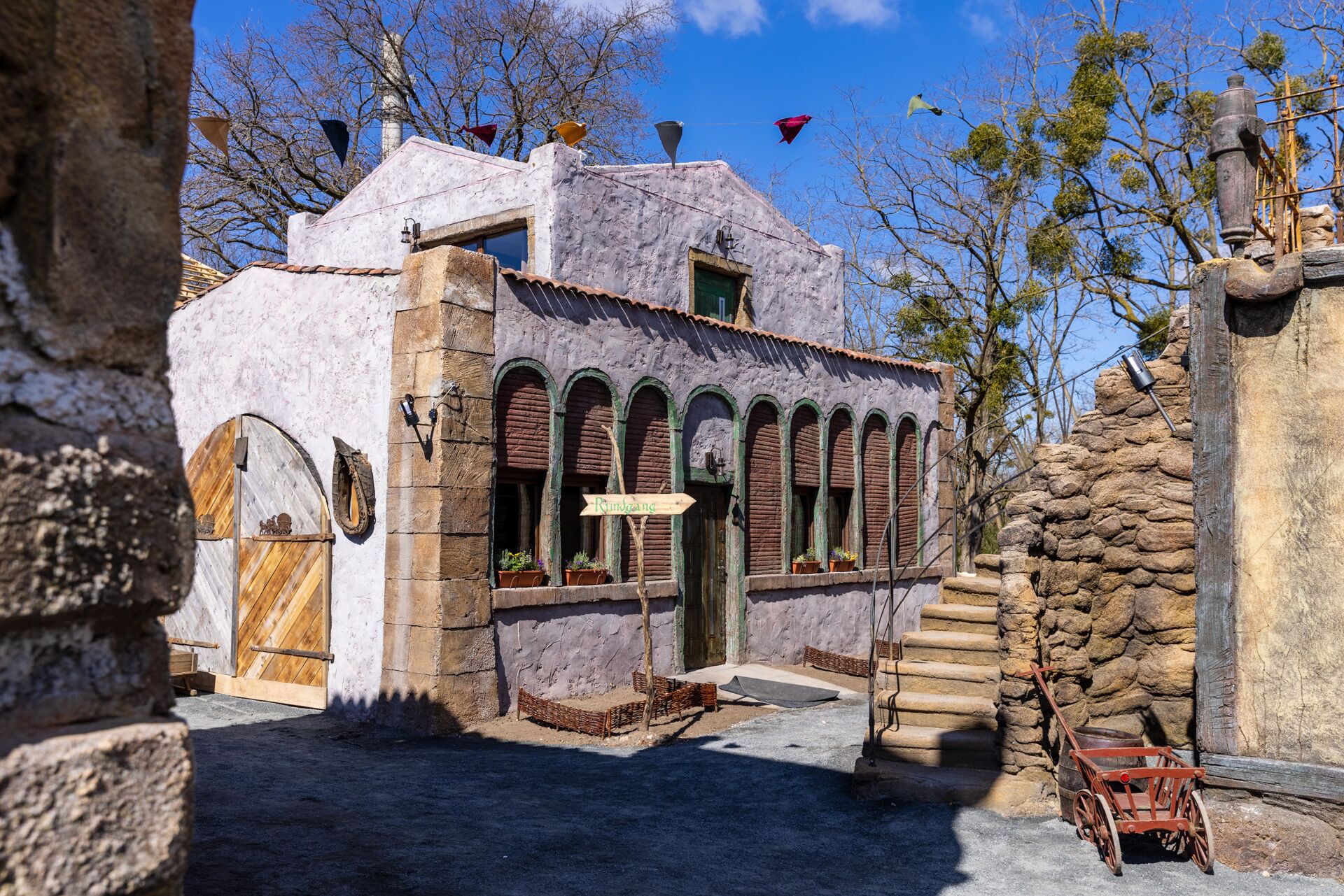 Apartment in the carriage builder's house, bottom right