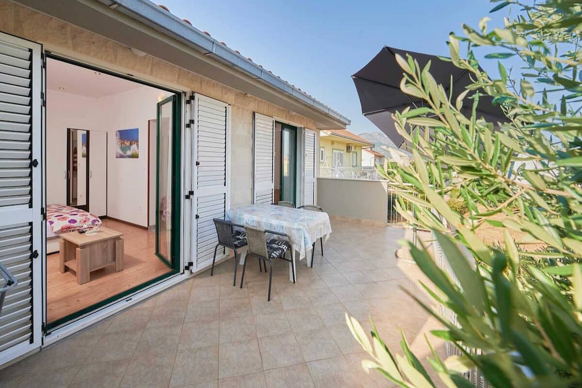 Leilighet (Premium Studio Apartment with Terrace) | Terrasse/patio