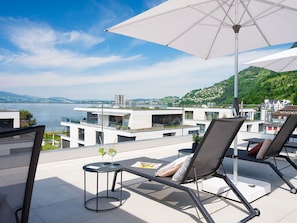 Terrasse sur le toit