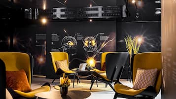 Sala de estar en el lobby