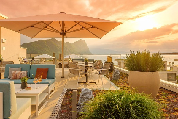 Rooftop terrace