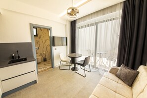 Apartamento econômico | Área de estar
