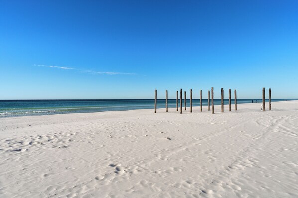 Beach nearby