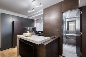 Apartment | Private kitchen - Brand New Executive Apartment in Kolonaki Square (Athens)