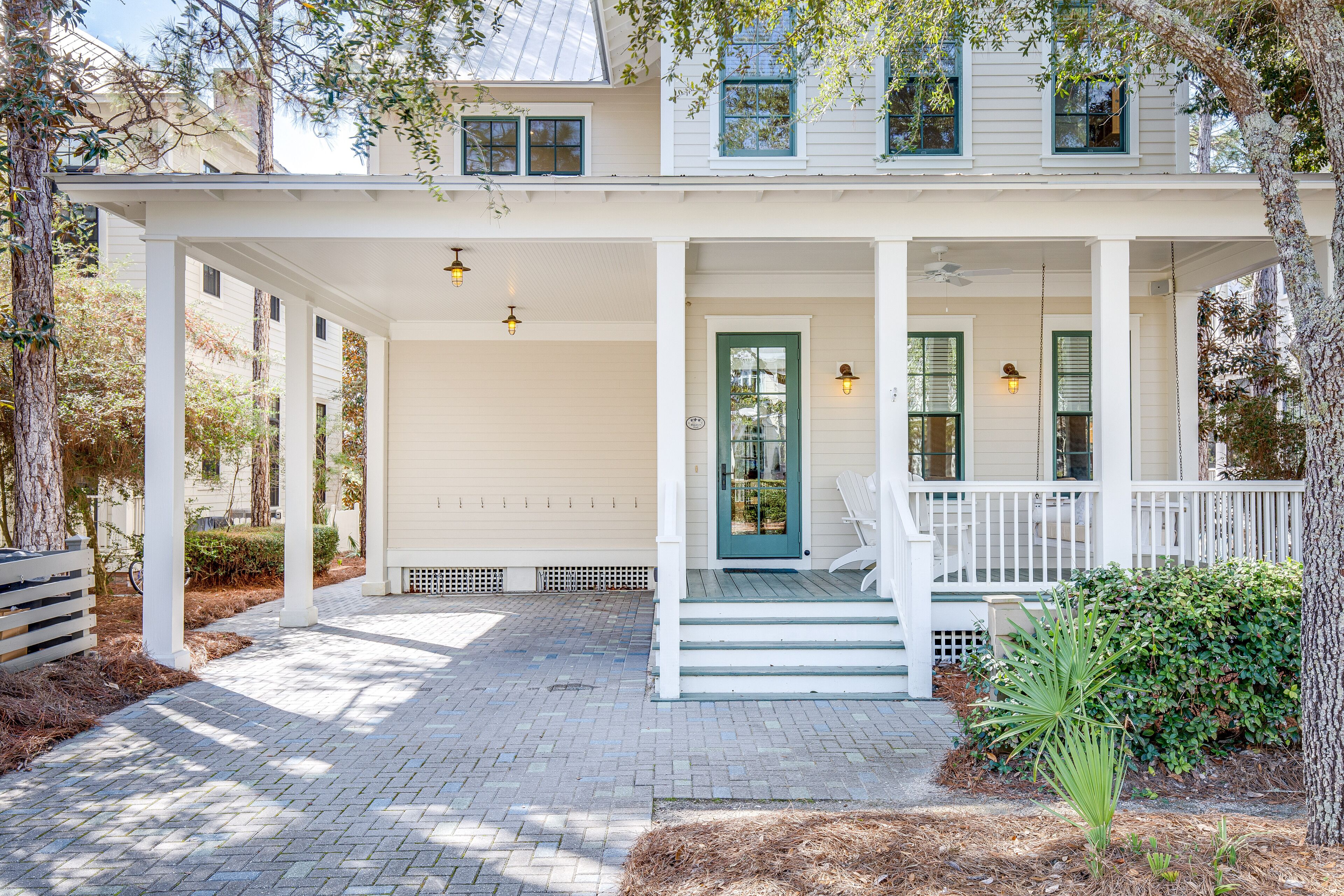 Gorgeous Watercolor Home By the Camp with 6 Seat Golf Cart