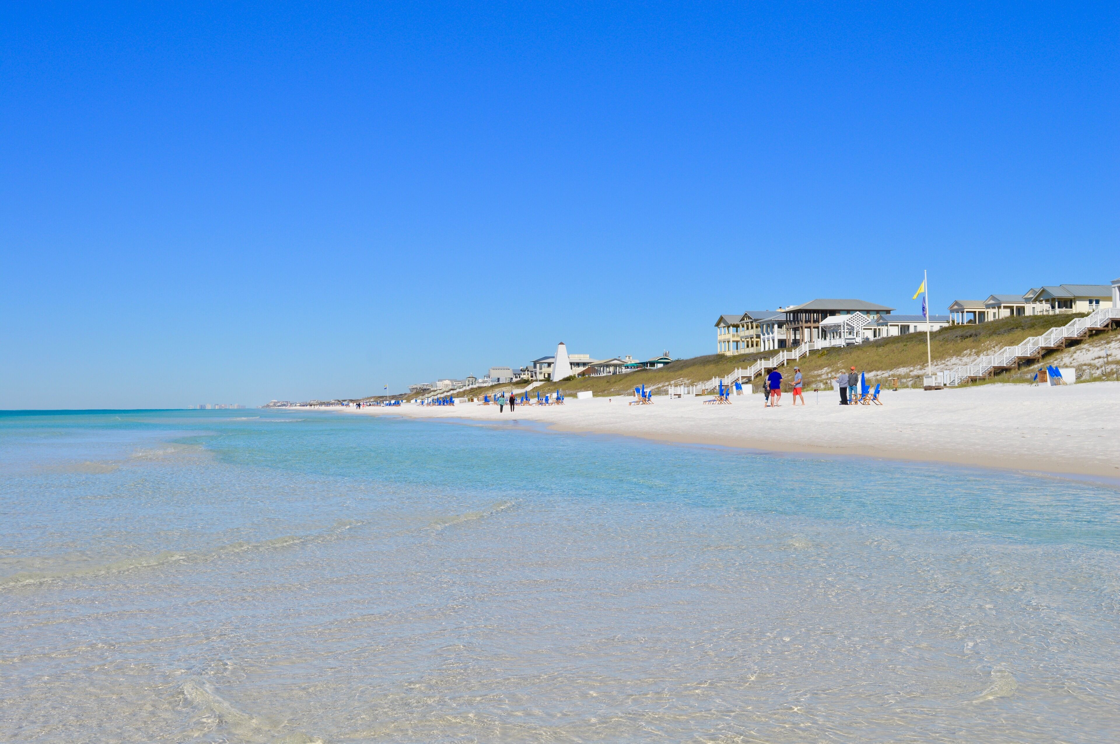 Beach nearby, beach towels