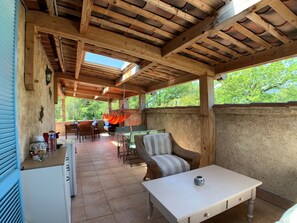 Restauration en plein air
