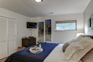 2 habitaciones, tabla de planchar con plancha, wifi y ropa de cama