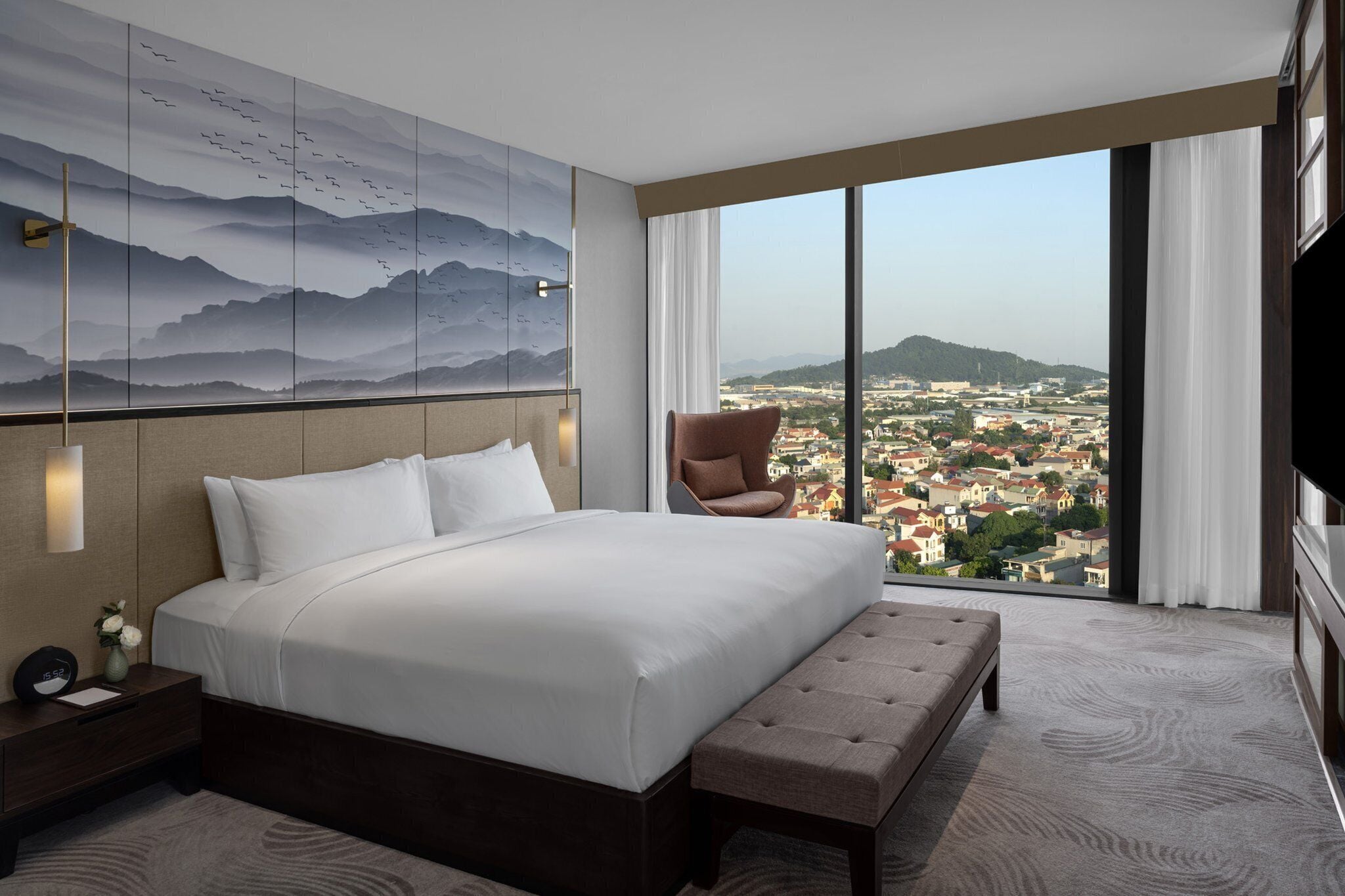 Sviitti, 1 suuri parisänky | 1 makuuhuone, ylelliset vuodevaatteet