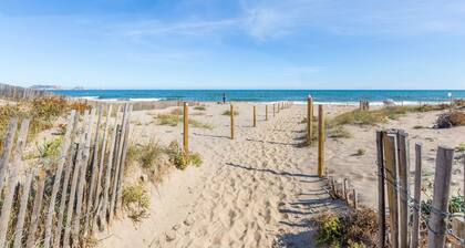 1MP 44 - Maison située dans un complexe résidentiel avec piscines et jardins communs à seulement 100 m de la plage de Pals