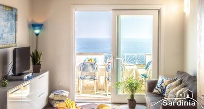 A 5 minuti da Cala Ostina! Una terrazza sul mare