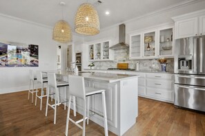 Fridge, microwave, oven, stovetop - Heated Pool, Steps to Beach, Stylish Interior, Amenities Galore!  (Waveland)