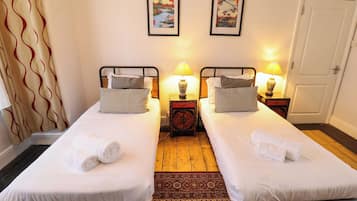 6 makuuhuonetta, yksilöllisesti sisustettu, yksilöllisesti kalustettu